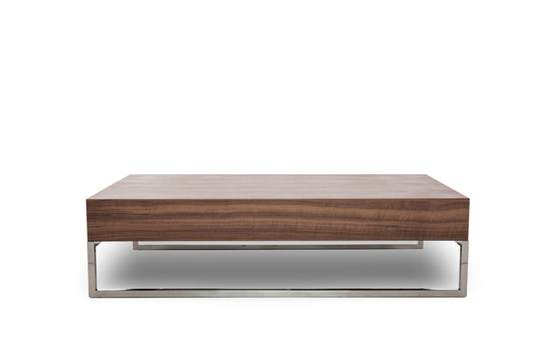 Agate Modern Walnut Coffee Table Model VGHB107A-1