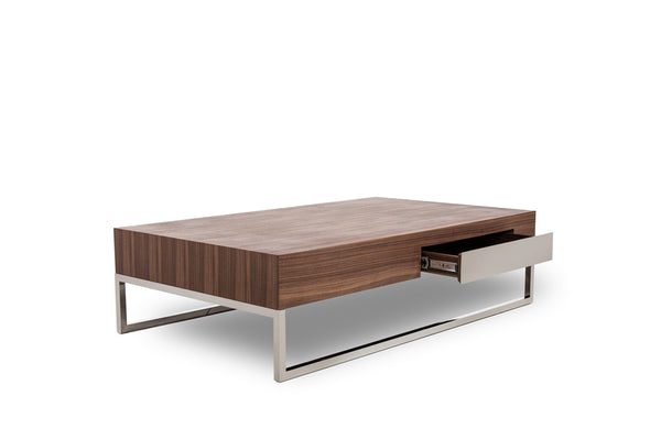 Agate Modern Walnut Coffee Table Model VGHB107A-1