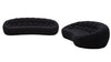 Divani Casa Yolonda Modern Curved Black Fabric Sofa Set Model VGEV-2126C-SET-BLK