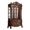 ACME Dresden Cherry Oak Curio Model 12158