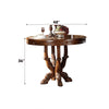 ACME Dresden Cherry Oak Counter Height Table Model 12160