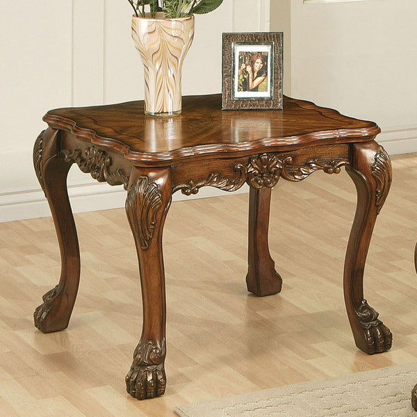 ACME Dresden Cherry Oak End Table Model 12166