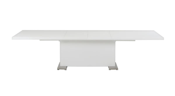 Modrest Bono "T" Modern White Extendable Dining TableModel VGGU-BONO2