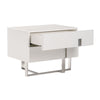 Voco Modern White Bedroom Nightstand Model VGCN1302H-P01