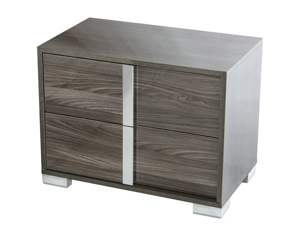 Modrest San Marino Modern Grey Nightstand Model VGACSANMARINO-NS-GRY