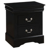 ACME Louis Philippe III Black Nightstand Model 19503