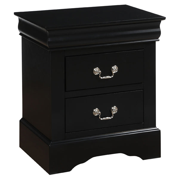 ACME Louis Philippe III Black Nightstand Model 19503
