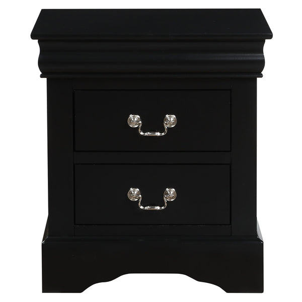 ACME Louis Philippe III Black Nightstand Model 19503