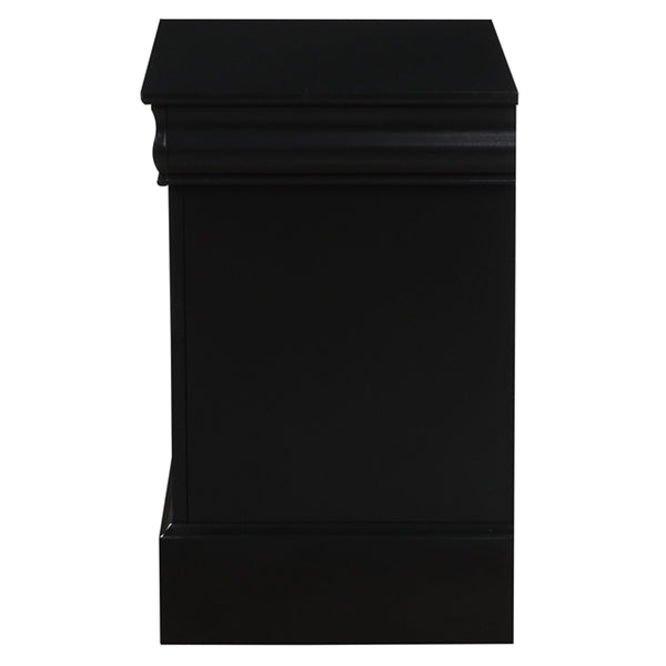 ACME Louis Philippe III Black Nightstand Model 19503