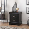 ACME Louis Philippe III Black Nightstand Model 19503
