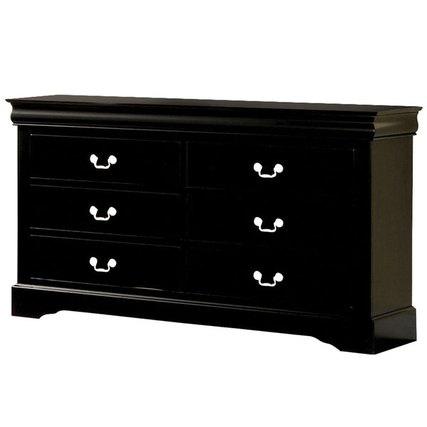 ACME Louis Philippe III Black Dresser Model 19505