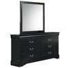 ACME Louis Philippe III Black Dresser Model 19505