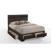 ACME Madison II Espresso Queen Bed with Storage Model 19560Q
