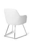 Modrest Young Modern White Conference Chair Model VGLF2-158A-WHT