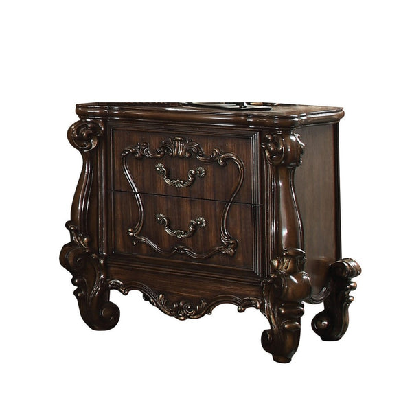 ACME Versailles Cherry Oak Nightstand Model 21103