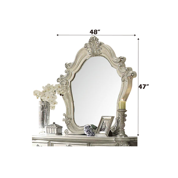 ACME Versailles Bone White Mirror Model 21134