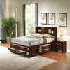 ACME Ireland Espresso Full Bed with Storage Model 21590F