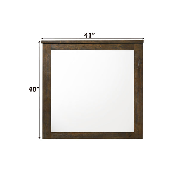 ACME Merrilee Oak Mirror Model 21684
