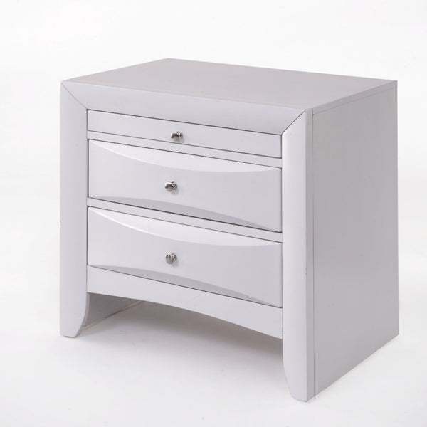 ACME Ireland White Nightstand Model 21704