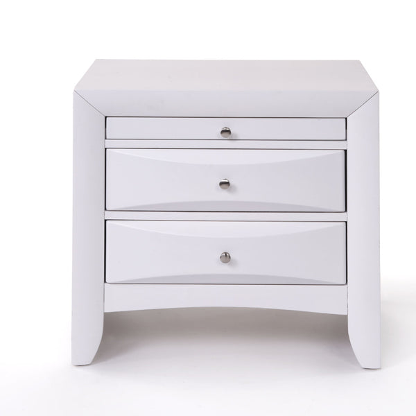 ACME Ireland White Nightstand Model 21704