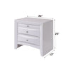 ACME Ireland White Nightstand Model 21704