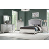 ACME Maverick Fabric & Platinum Queen Bed Model 21800Q