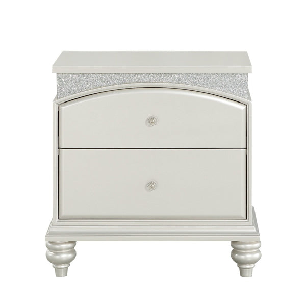 ACME Maverick Platinum Nightstand Model 21803