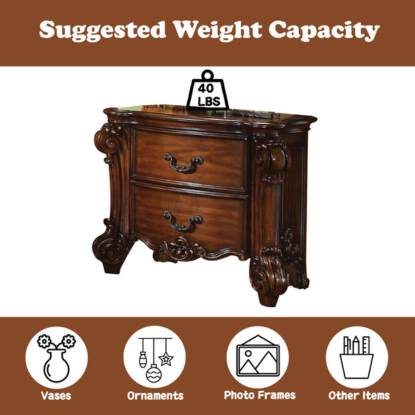 ACME Vendome Cherry Nightstand Model 22003