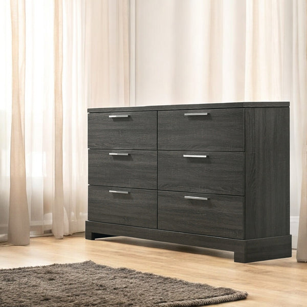 ACME Lantha Gray Oak Dresser Model 22035