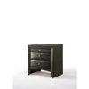 ACME Ireland Gray Oak Nightstand Model 22704