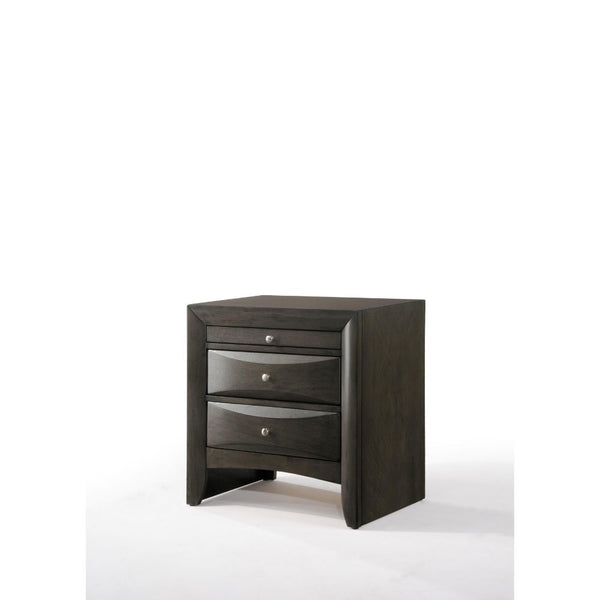 ACME Ireland Gray Oak Nightstand Model 22704