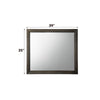 ACME Ireland Gray Oak Mirror Model 22705