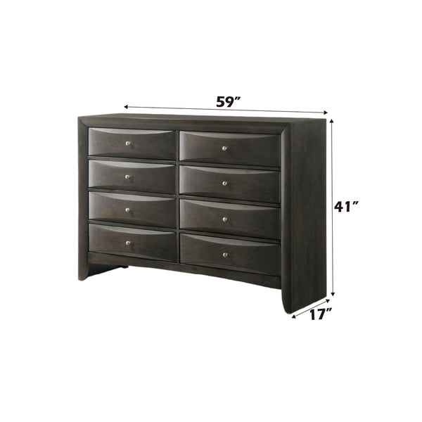 ACME Ireland Gray Oak Dresser Model 22706