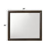 ACME Merveille Espresso Mirror Model 22874
