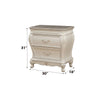 ACME Chantelle Pearl White Nightstand Model 23543