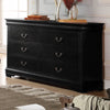 ACME Louis Philippe Black Dresser Model 23735