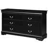 ACME Louis Philippe Black Dresser Model 23735