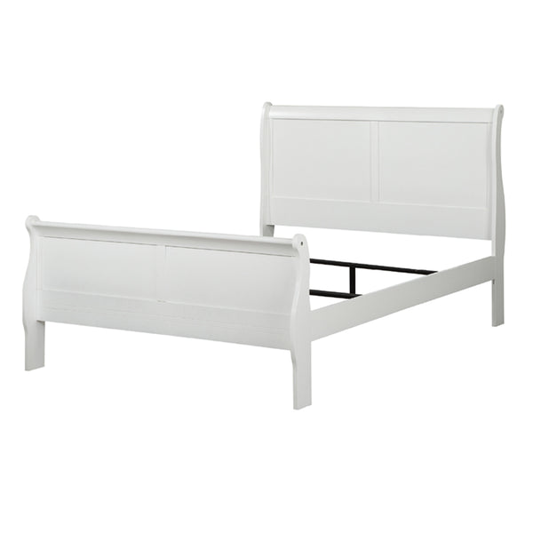 ACME Louis Philippe White Queen Bed Model 23830Q