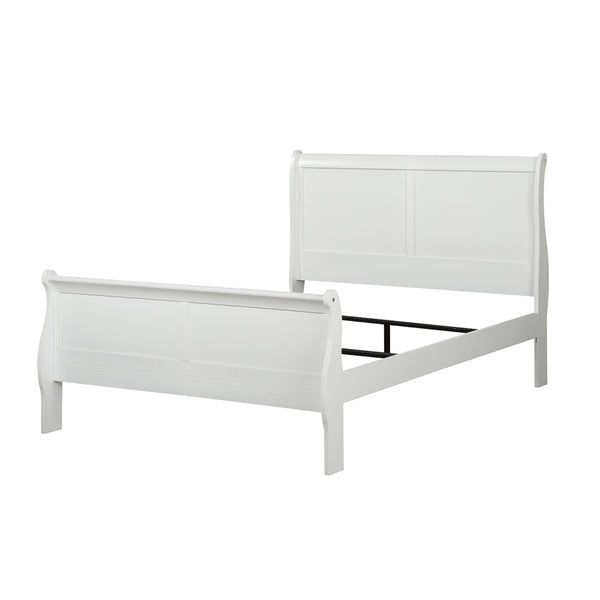 ACME Louis Philippe White Twin Bed Model 23845T
