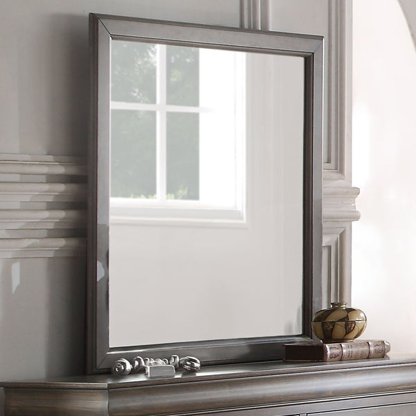 ACME Louis Philippe Antique Gray Mirror Model 23864