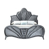 ACME Dante Gray Velvet Queen Bed Model 24230Q