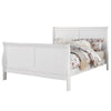 ACME Louis Philippe III White Eastern King Bed Model 24497EK