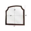 ACME Lancaster Espresso Mirror Model 24574