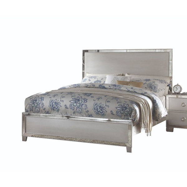 ACME Voeville II Platinum Eastern King Bed Model 24837EK