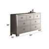 ACME Voeville II Platinum Dresser Model 24845