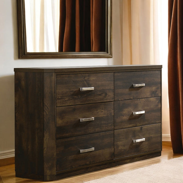 ACME Elettra Rustic Walnut Dresser Model 24855