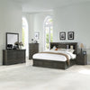 ACME Louis Philippe III Dark Gray Queen Bed with Storage Model 24930Q