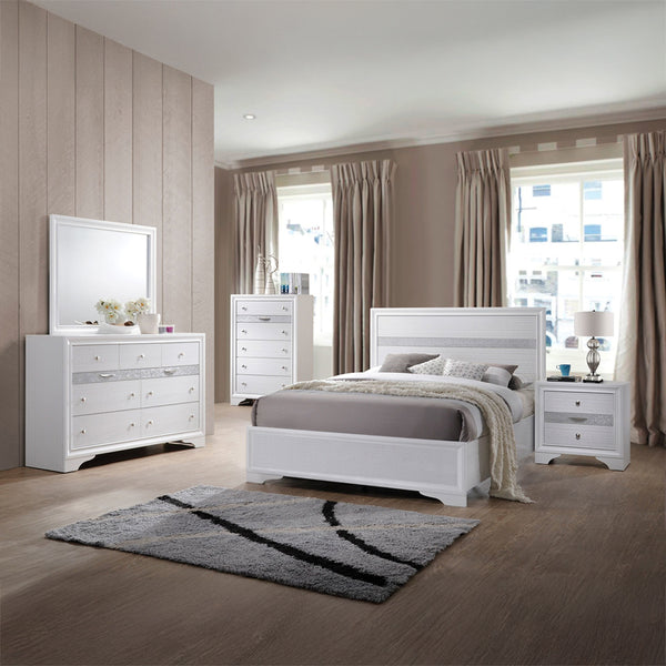 ACME Naima White Twin Bed Model 25760T