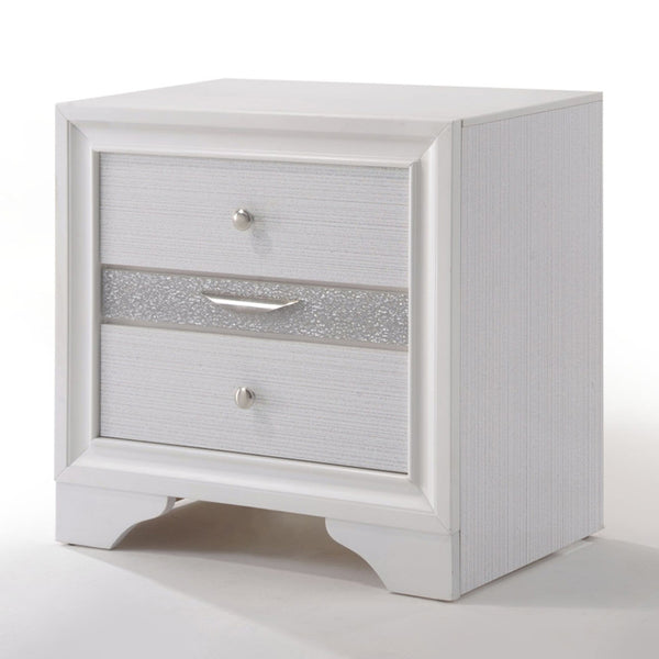 ACME Naima White Nightstand Model 25773