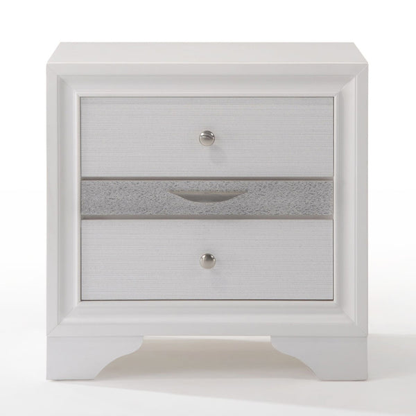 ACME Naima White Nightstand Model 25773